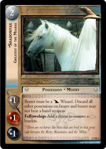 Shadowfax, Greatest of the Mearas (F)